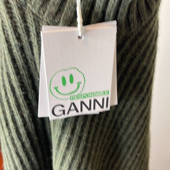Ganni Dark Green Wool‎ Sweater Vest - Picture 12 of 13
